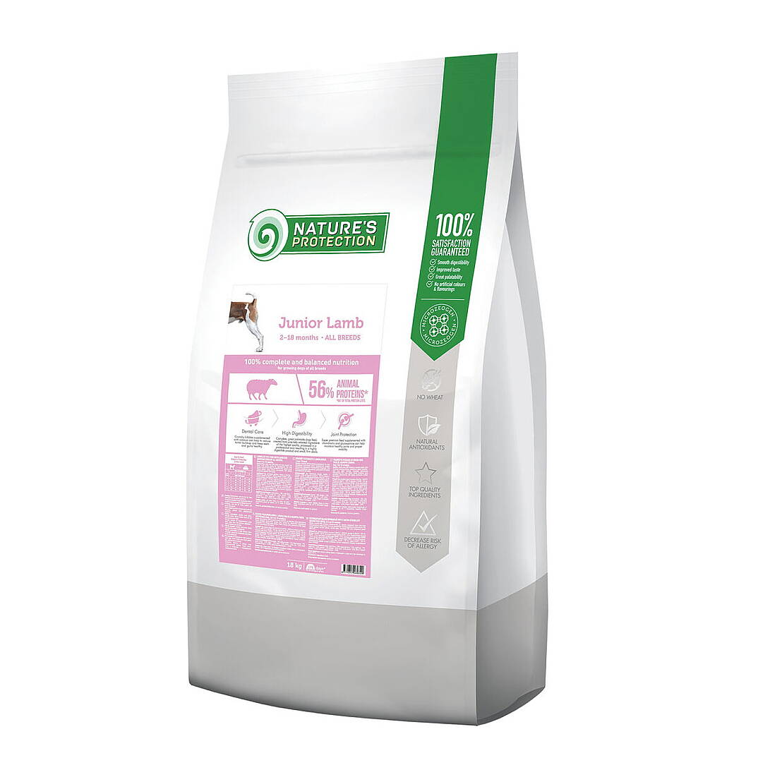 Nature's Protection Kuzulu Yavru Köpek Maması 18kg - 1